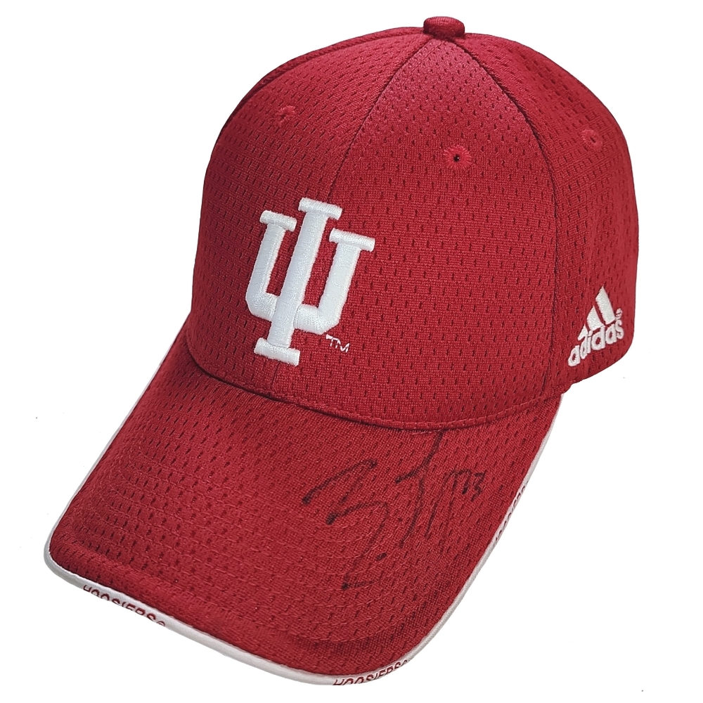 Autographed Eric Gordon #23 Adidas Indiana University Adjustable Cap 2008 IU Hat